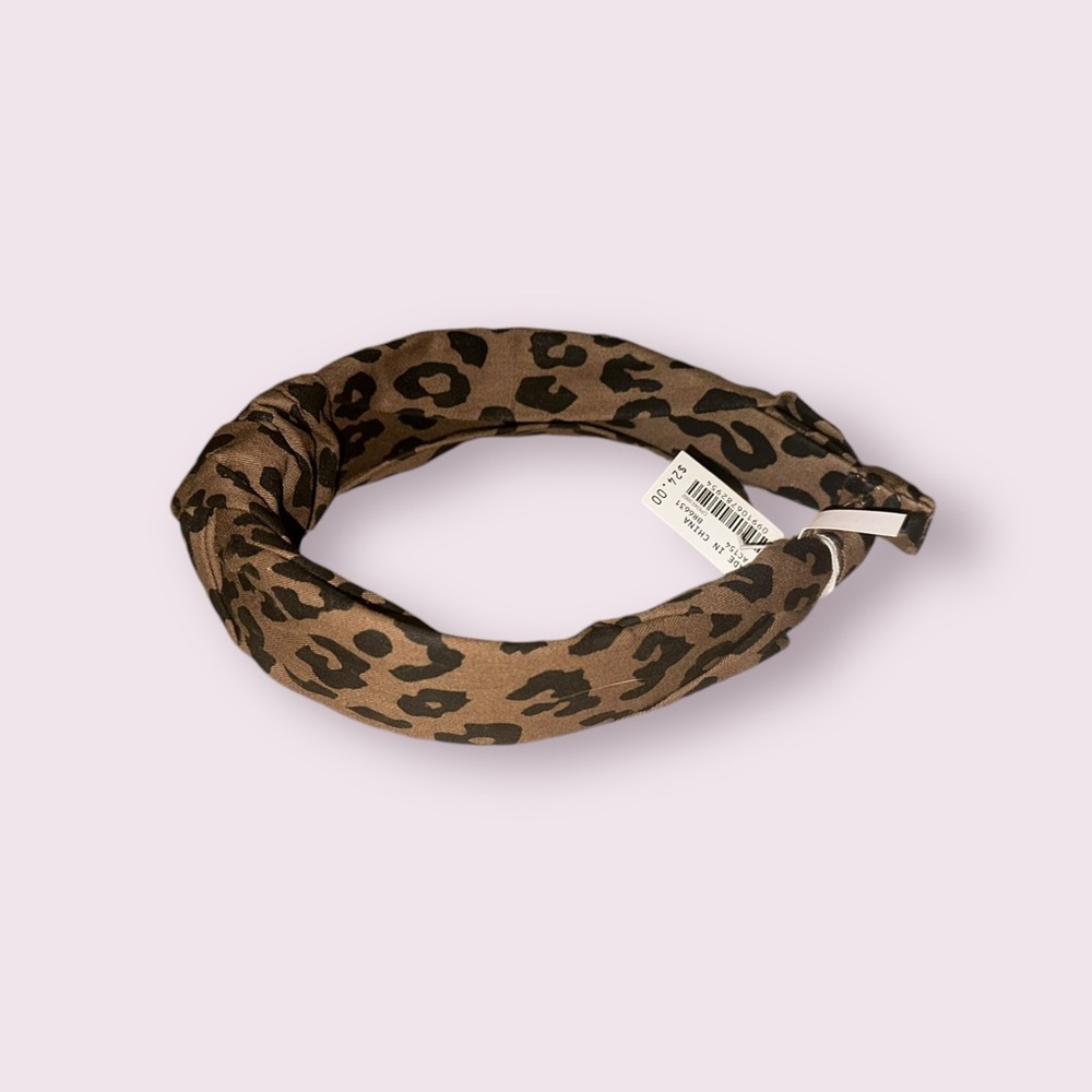 Madewell-Knotted Covered Headband
